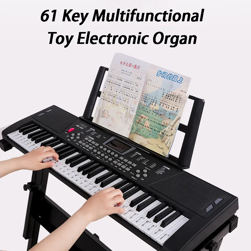 Musical Instruments Names - Children Electronic Organ 61 Key Portable