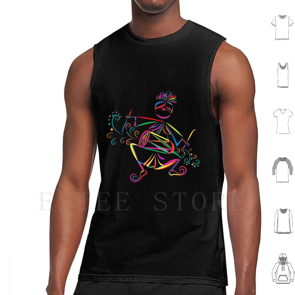 Dhol Player Tank Tops Vest Sle - đánh giá và giá Musical Instrument Of India