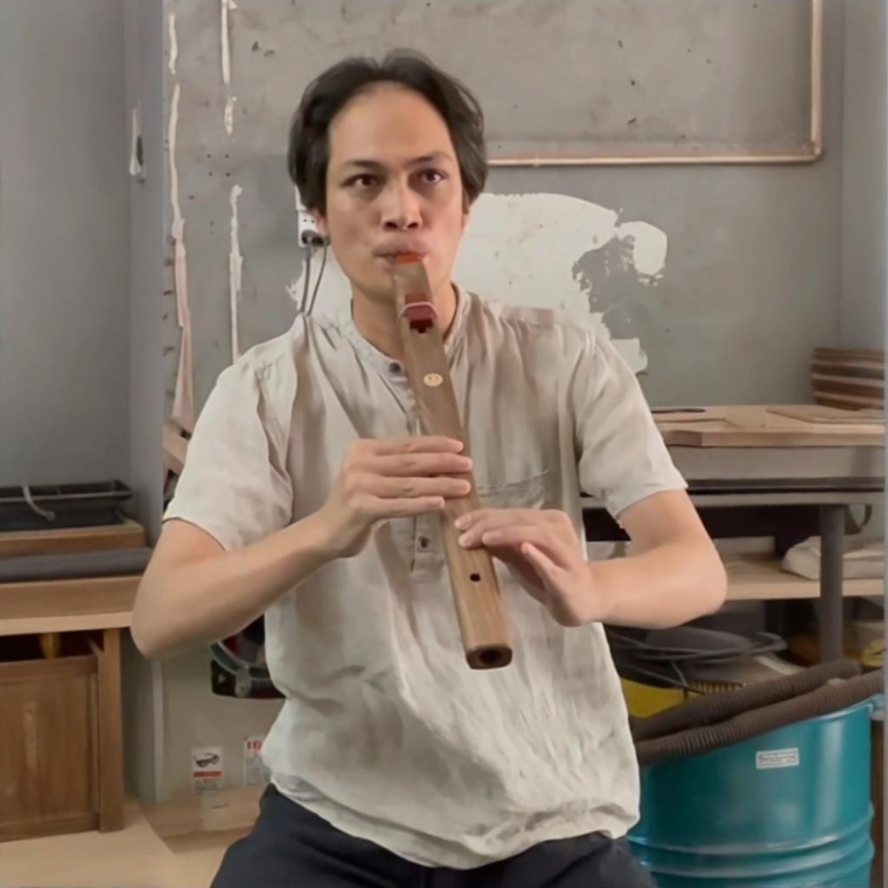 B/C/D/E/F Tone Wooden Vertical - đánh giá và giá Musical Instrument Of India