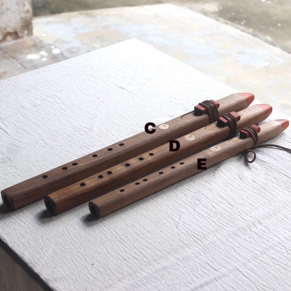 B/C/D/E/F Tone Wooden Vertical - đánh giá và giá Musical Instrument Of India