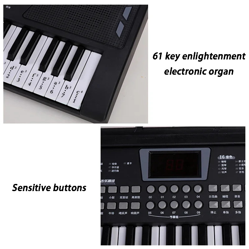 Children Electronic Organ 61 K - đánh giá và giá Musical Instruments Names