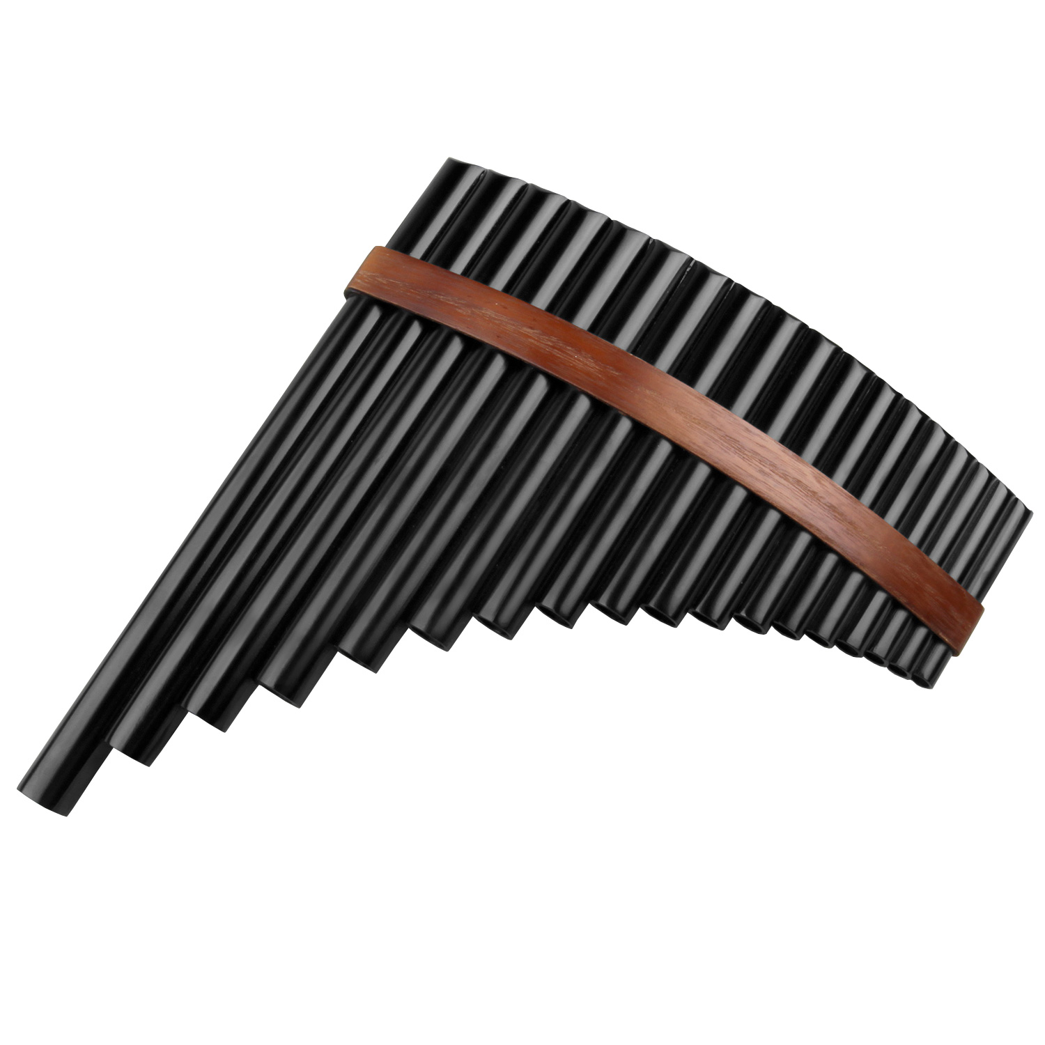 18 Pipes BrownPan Flute F Key  - đánh giá và giá Musical Instrument Pipe
