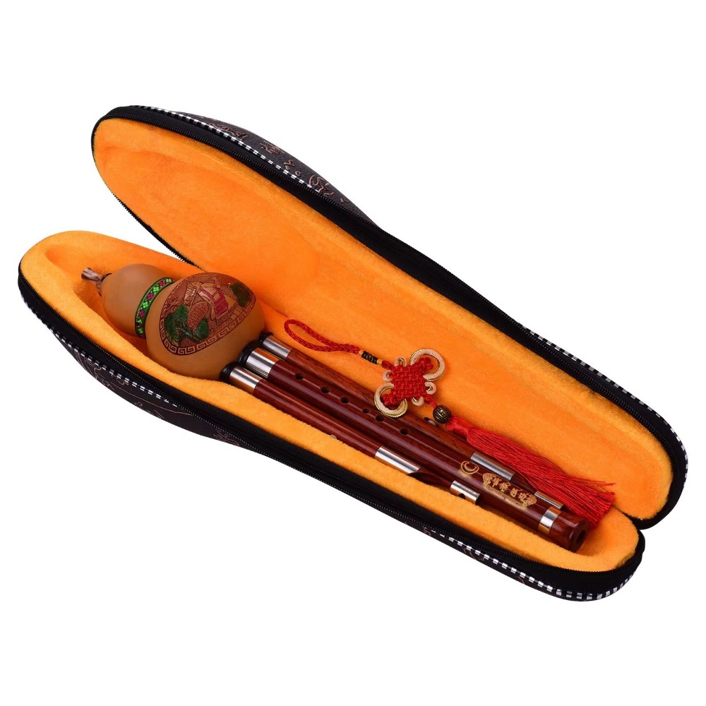 3-Tone C Key Hulusi Gourd Flut - đánh giá và giá Musical Instruments