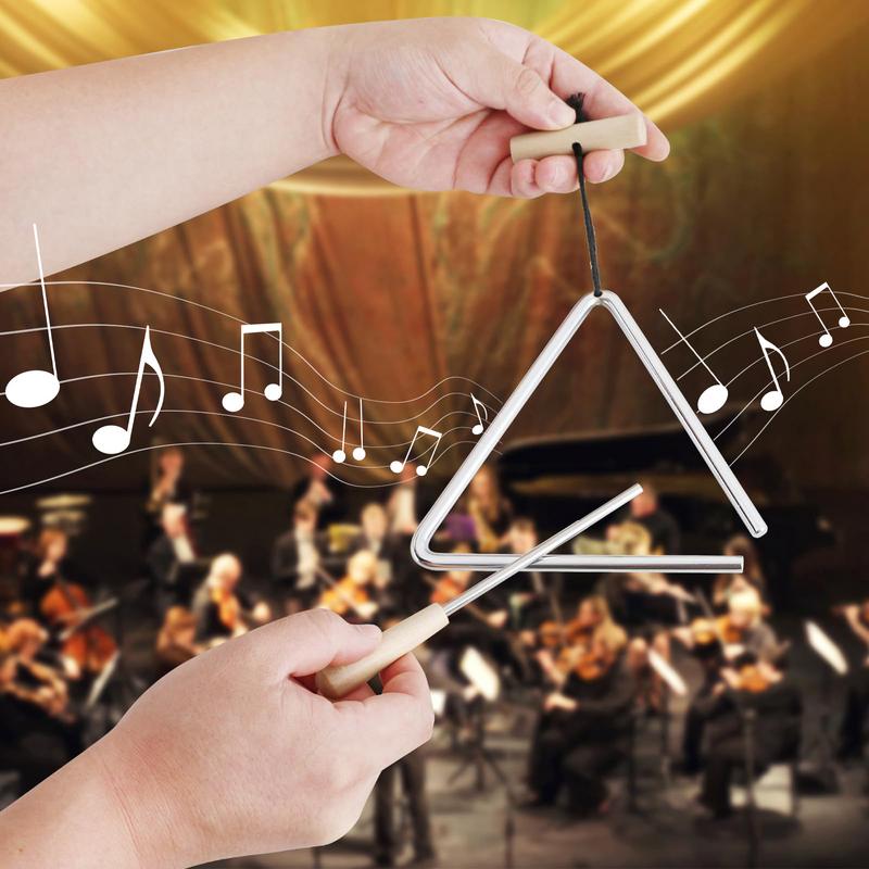 Music Triangle Instrument Stee - đánh giá và giá Musical Instrument Triangle