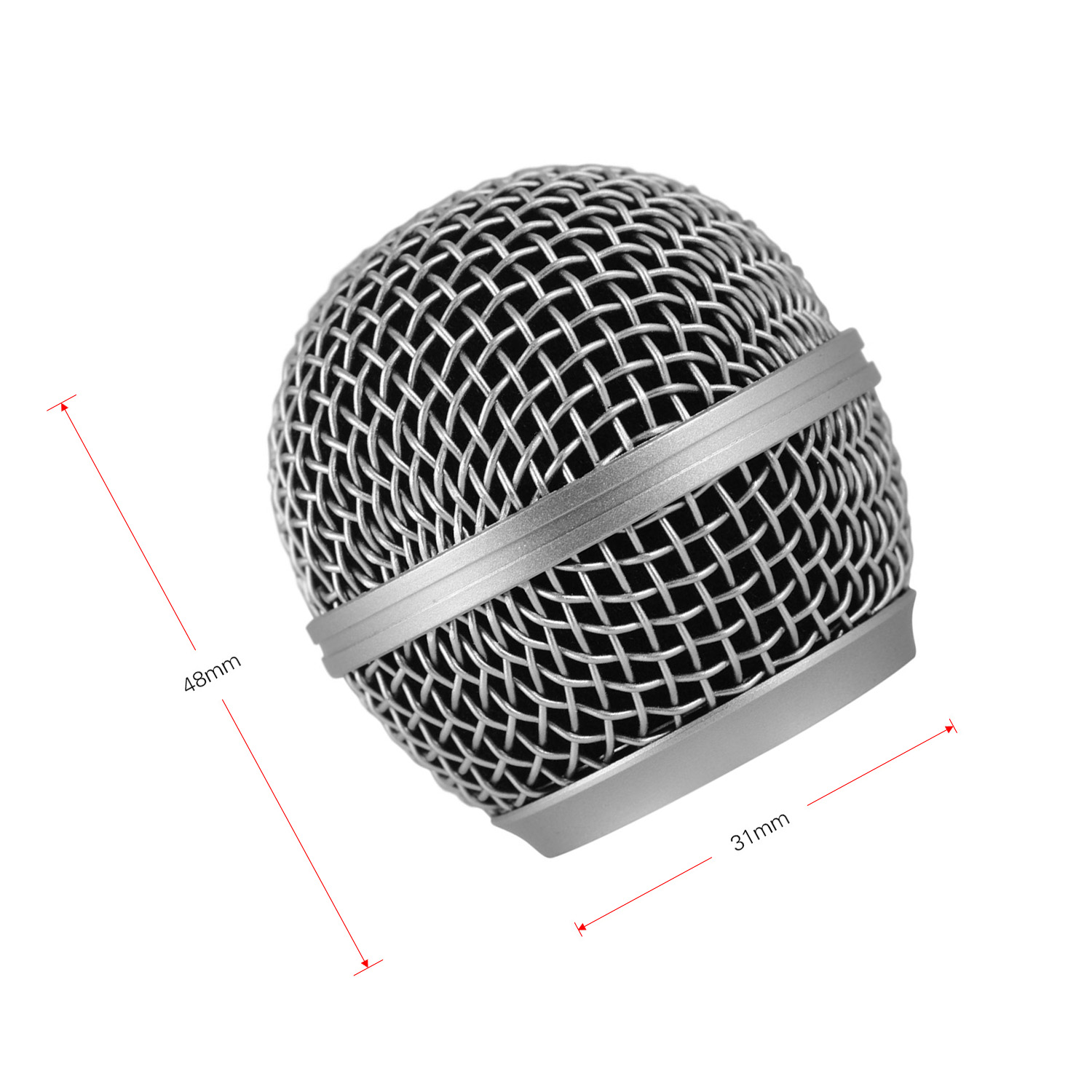 Microphone Grille Mic Replacem - đánh giá và giá Shure Mic Sm58