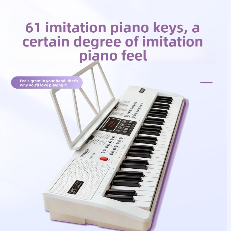 Electronic Keyboard 61 Keys Mu - đánh giá và giá Musical Instruments Names