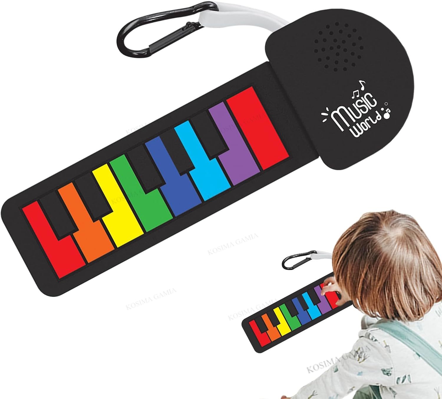 Roll Up Electronic Piano Silic - đánh giá và giá Musical Instruments Names