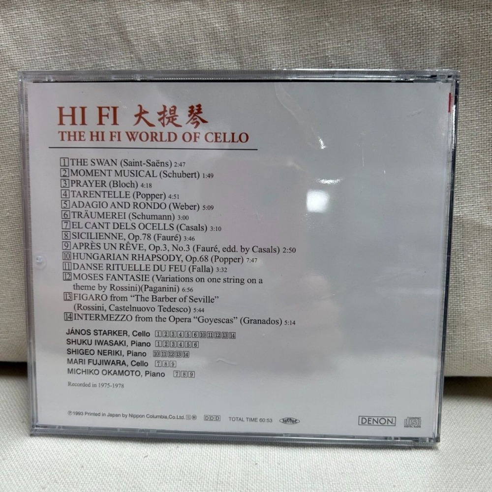 Denon HiFi Audiophile Cello Th - đánh giá và giá Musical Instruments