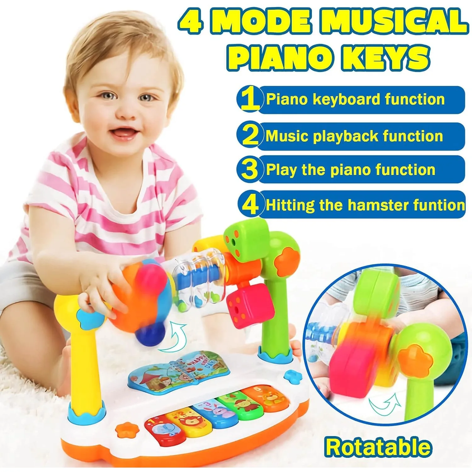 Baby Toys Drum Piano Keys Musi - đánh giá và giá Musical Instruments Names