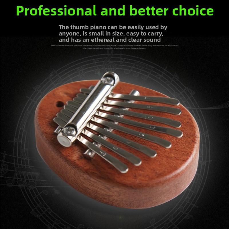 8 Key Mini Wooden Kalimba High - đánh giá và giá Musical Instrument Marimba