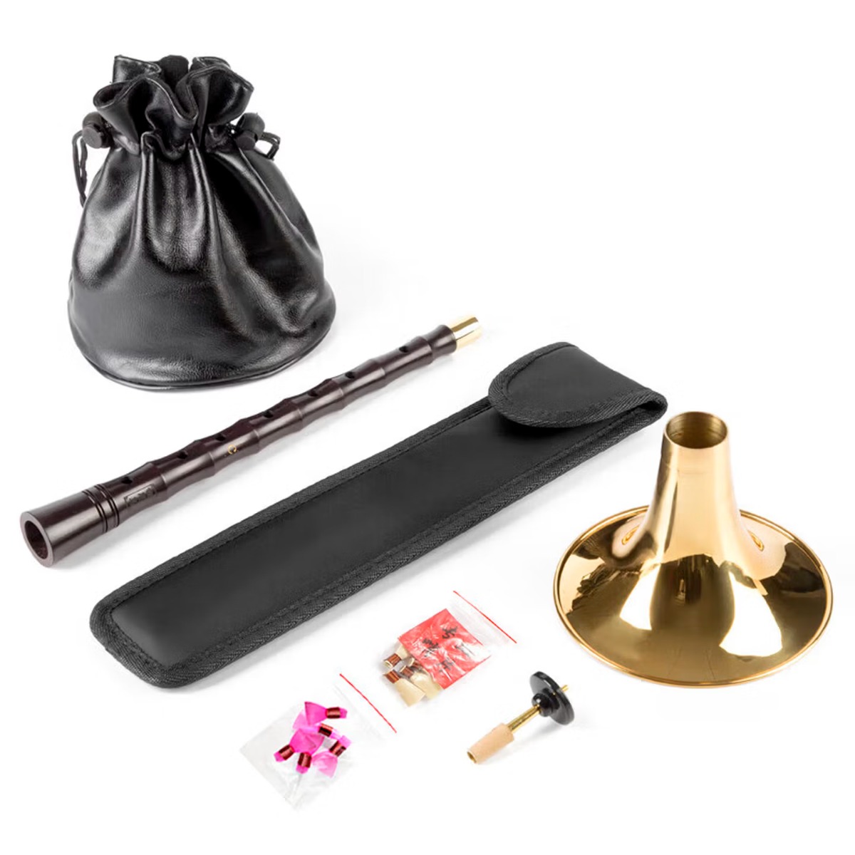Ebony Wood Suona Horn D Key Co - đánh giá và giá Musical Instruments