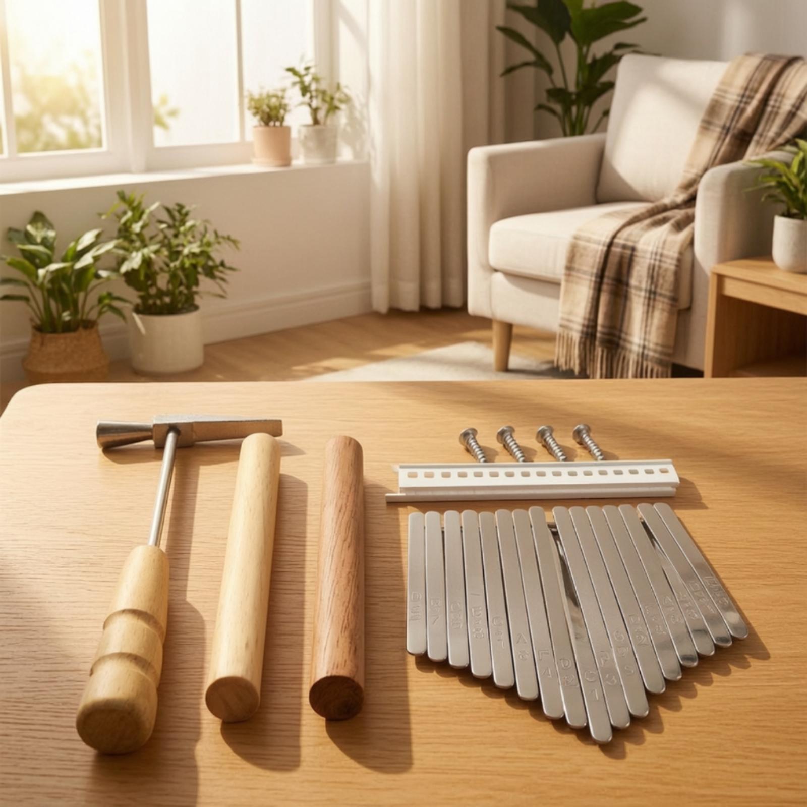 DIY Kalimba Thumb Piano 17 Key - đánh giá và giá Musical Instrument Repair