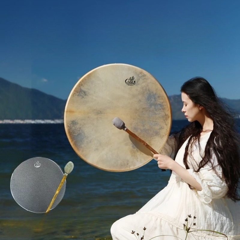 Shamanic Drum Circle Sheepskin - đánh giá và giá Musical Instrument Of India